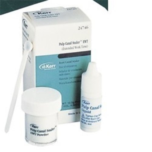 Kerr Pulp Canal Sealer EWT - Zinc Oxide Eugenol Root Canal Sealer - Standard Pack - 10.5g Powder and 4ml Liquid