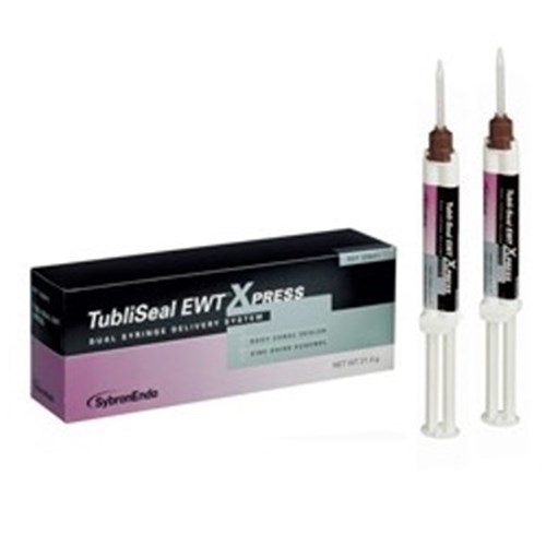 Kerr TubliSeal EWT Xpress - Automixing Root Canal Sealer - 10.8g Syringes, 2-Pack