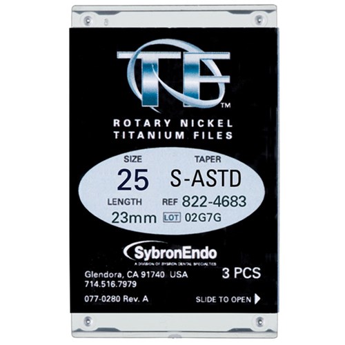 8224683 - TF Twisted File 23mm Size 25 Small Assorted
