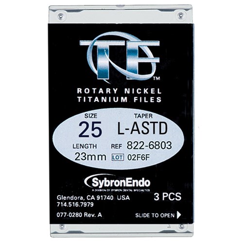 8226803 - TF Twisted File 23mm Size 25 Large Assorted 