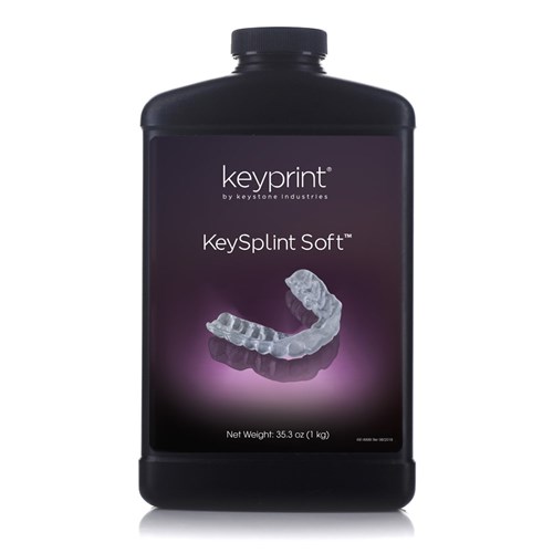 Keystone KeySplint Soft - Biocompatible Resin - 1kg Bottle