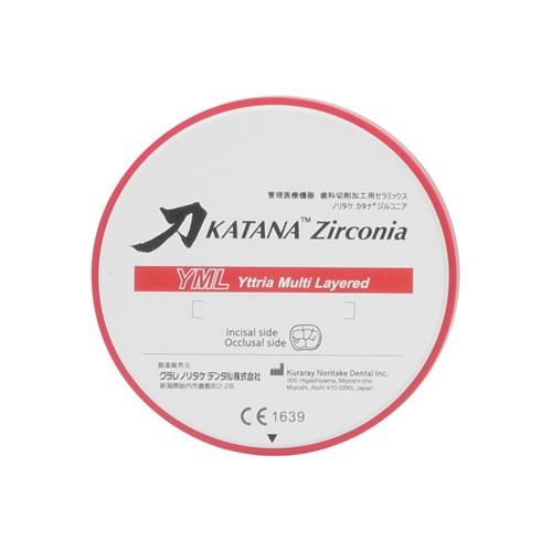 KATANA YML A3 14mm Zirconia Disc 98.5mm