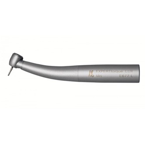 KaVo EXPERTtorque Mini LUX Contra-Angle Handpiece - E677L - KaVo Multiflex Fitting - Mini Head - Optic - Internal Spray