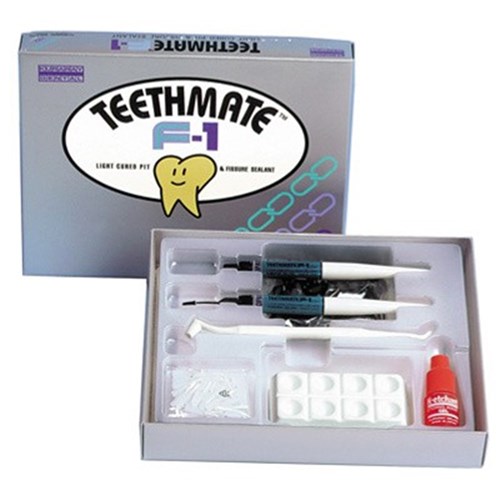Kuraray TeethMate FI Kit - Pit & Fissure Sealant - Clear - 2.5ml Syringe, 2-Pack