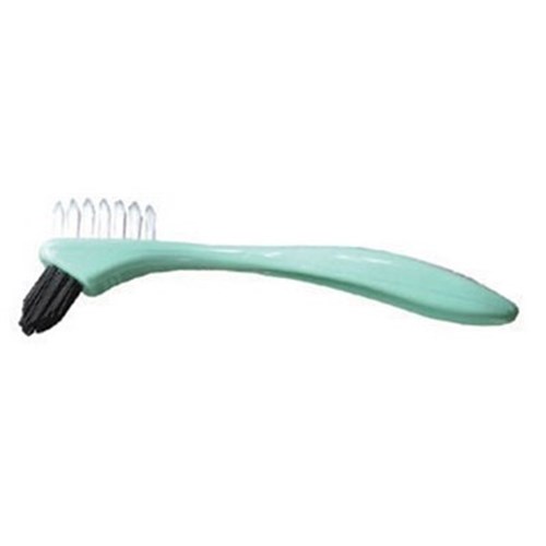 Denture Brush - Twin Tufts - Medium