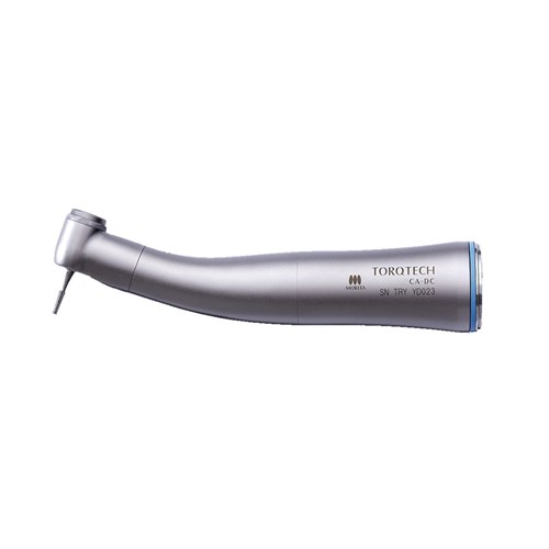 Morita TorqTech Series Handpiece - CA-DC - Contra Angle - Blue Band - 1:1 Speed - Non-Optic