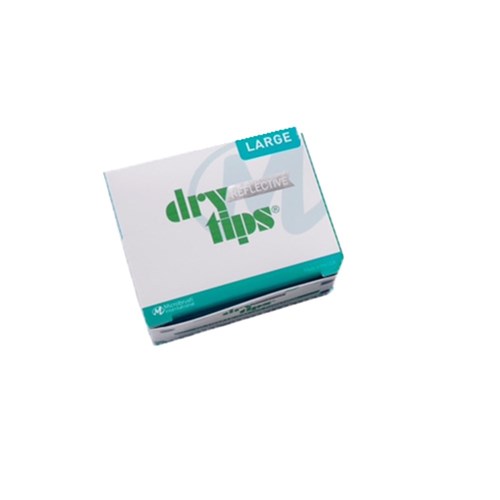 Microbrush International Dry Tips - Large - Blue, 50-Pack
