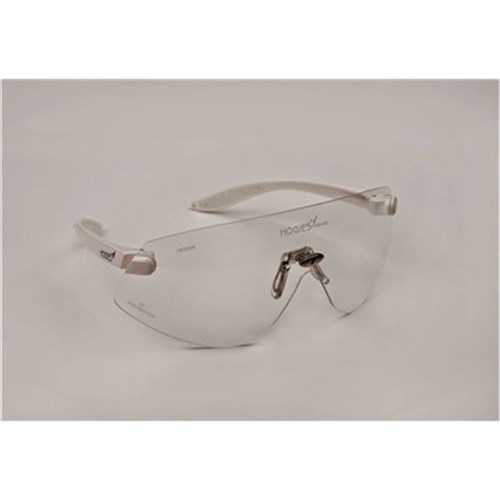 Hogies Safety Glasses -  Regular - Clear - White