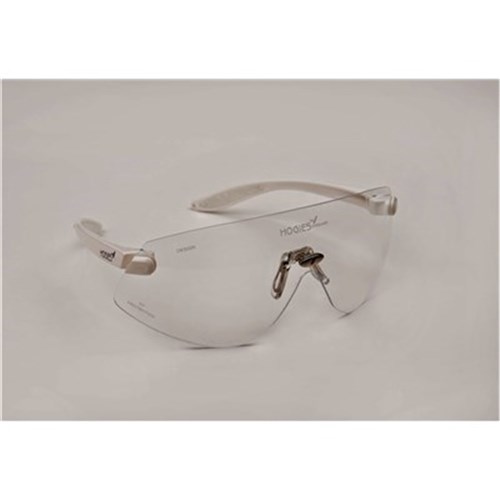 Hogies Safety Glasses -  Regular - Clear - White