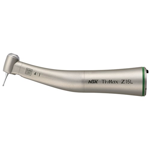 NSK TI MAX Titanium Handpiece  - Z15L - 4:1 Green Band - CA urs - Optic - Single Spray