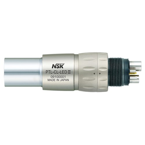 NSK FLEXIQUICK Handpiece Coupling - PTL-CL-LED III - Titanium - Optic - with Water