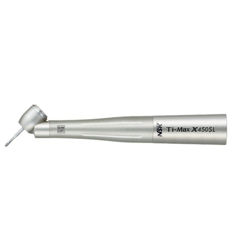 NSK Ti-Max Titanium Handpiece - X450SL - High Speed - 45 Degree Angled - Sirona Fitting