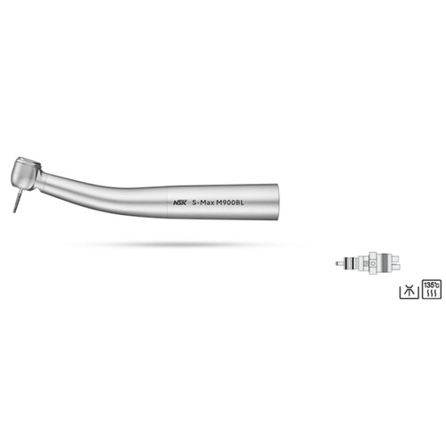 NSK S-Max Stainless Steel Handpiece - M800BL - Mini Head - High Speed - B&A