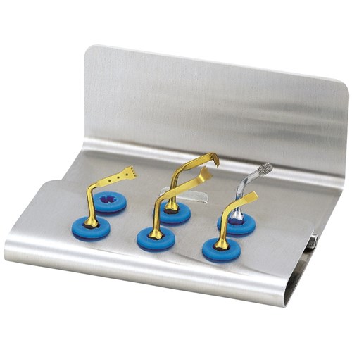 NSK VarioSurg Series - Ultrasonic Bone Cutting Surgery Tips Kit - Includes SG1, SG2R, SG4, SG2L, SG6D