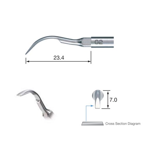 NSK Scaling Tip - G2 for NSK Varios Ultrasonic and Satelec scaler