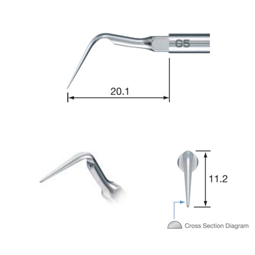NSK Scaling Tip - G5 for NSK Varios Ultrasonic and Satelec scaler