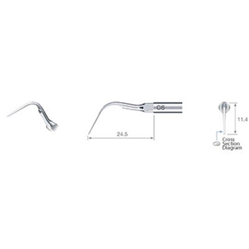 NSK Scaling Tip - G6 for NSK Varios Ultrasonic and Satelec scaler