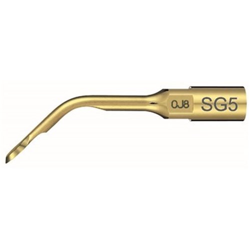 NSK VarioSurg Series - Bone Scraper - SG5 - TiN Coating - Round Edge Spatula Tip