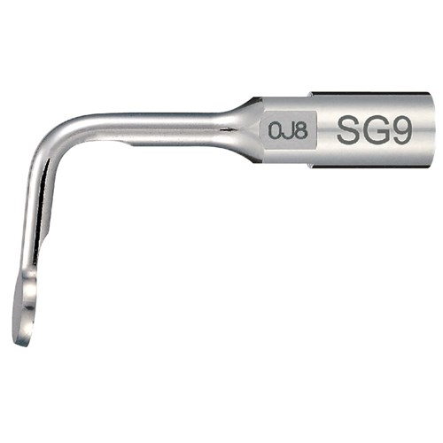 NSK VarioSurg Series - Sinus Membrane Tool Tip - SG9 - Flat Circular Convex Elevator - Angled 90 Degree