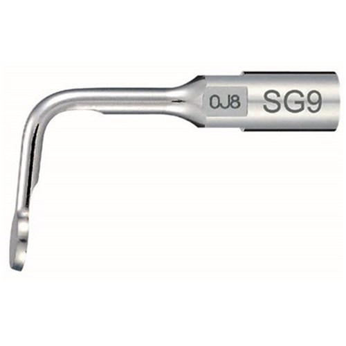 NSK VarioSurg Series - Sinus Membrane Tool Tip - SG9 - Flat Circular Convex Elevator - Angled 90 Degree