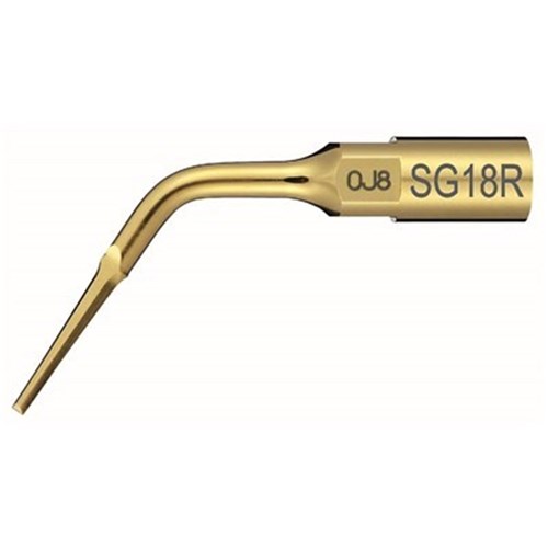 NSK VarioSurg Series - Extraction Tip - SG18R - TiN Coating - Right Angled Tip - 0.7mm Thickness