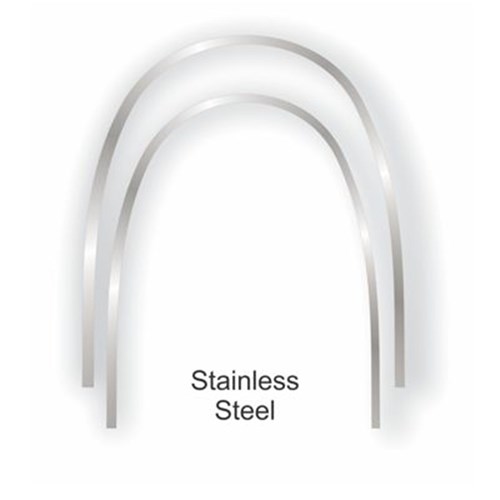 NAOL Proform Stainless Steel Archwire, 016 Upper, 50-Pack