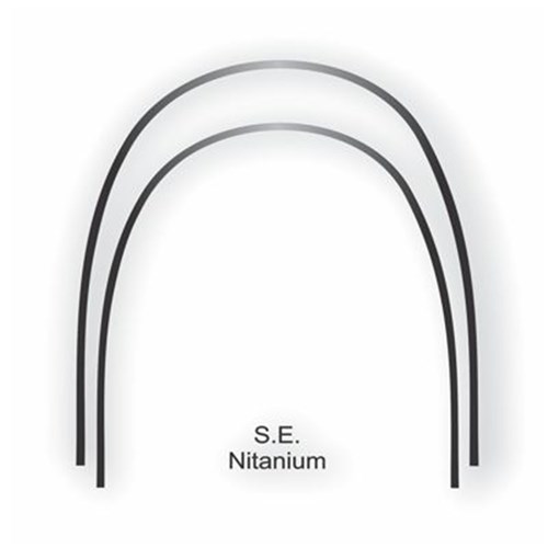 NAOL Proform Super Elastic Nitanium Archwire, 014 Upper, 10-Pack