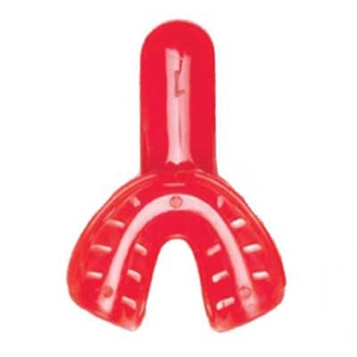 NAOL Redi-Lock Impression Tray, Lower Red, Child Small, 50-Pack