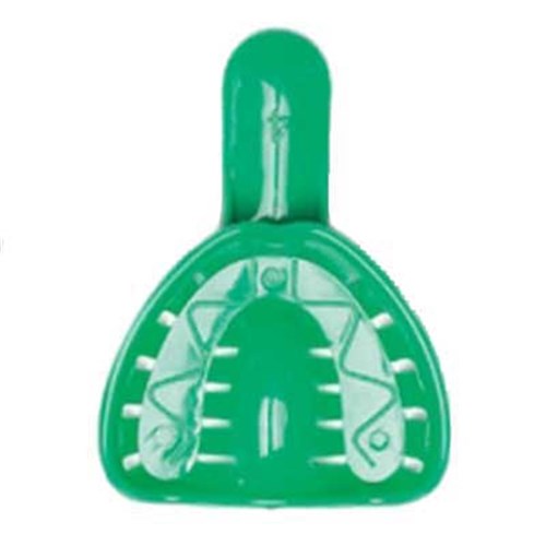 NAOL Redi-Lock Impression Tray, Upper Green, Adult Small, 50-Pack