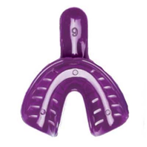 NAOL Redi-Lock Impression Tray, Lower Purple, Adult Large, 50-Pack