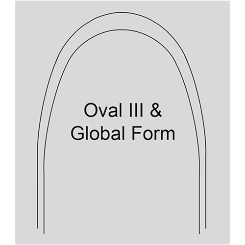NAOL Stainless Steel Global Form, 016X016 Upper - Bright Finish, 10-Pack