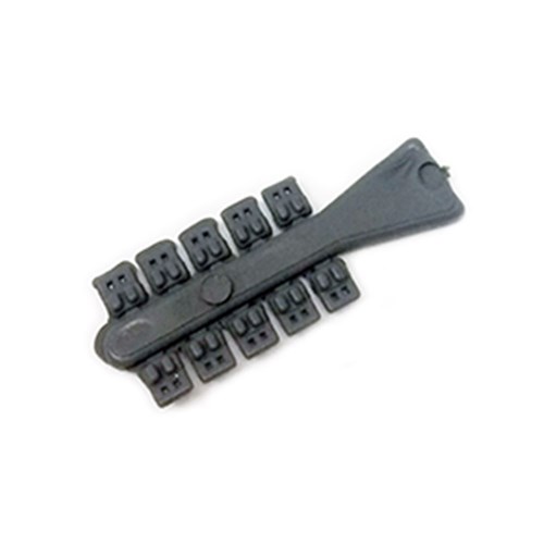 NAOL Rotation Wedges, Gray, 100-Pack
