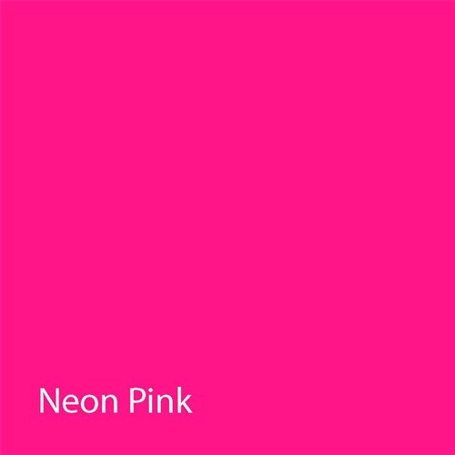 NAOL Glide-Ties, Mini Neon Pink, 1000-Pack