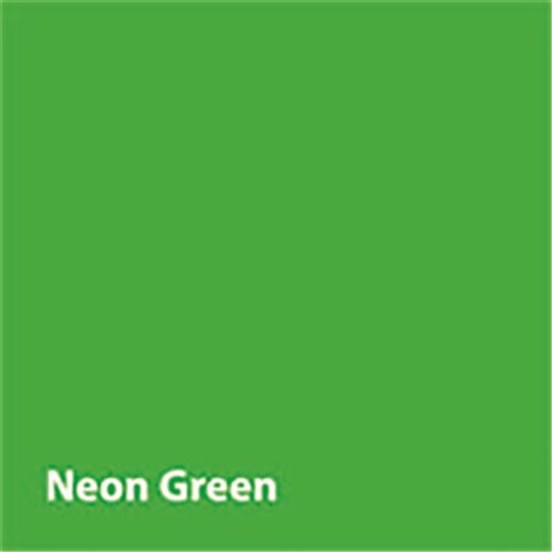 NAOL Glide-Ties, Regular Neon Green, 1008-Pack