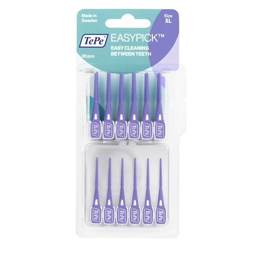 TePe EasyPick - XL - Purple, 36-Pack