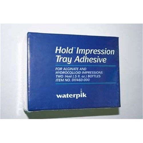 Waterpik Hold - Impression Tray Adhesive - Paint On - 14ml, 2-Pack