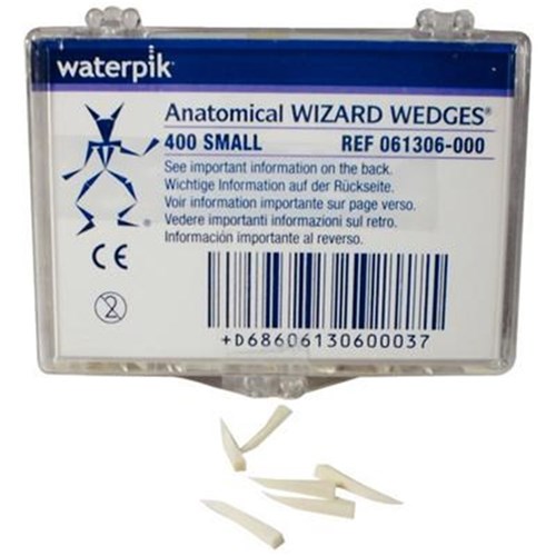 Waterpik Anatomical Wedges - Small Natural, 400-Pack