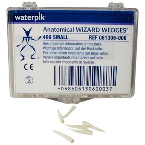 Waterpik Anatomical Wedges - Small Natural, 400-Pack