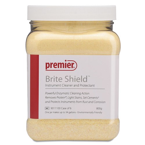 Premier Brite Shield - Instrument Cleaner and Protectant - 800g Jar