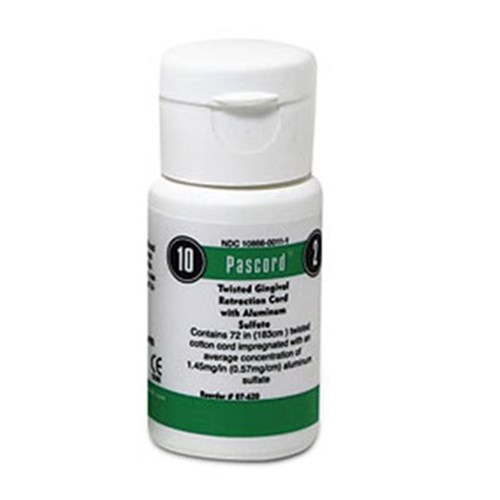Pascal Pascord Twisted Cord - Aluminium Sulphate Medicated Cord - #10/2
