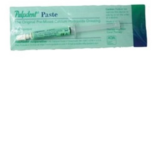 Pulpdent Paste - Premixed Calcium Hydroxide Dressing - 3ml Syringe