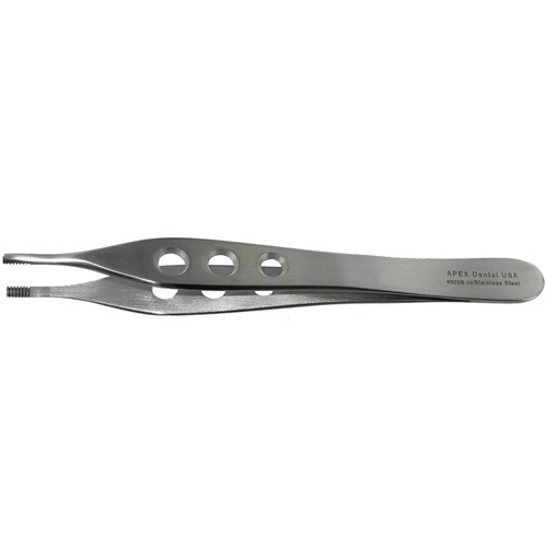 TWEEZERS TISSUE FORCEPS ADSON BROWN 12cm