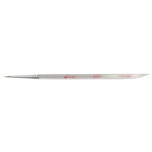 Renfert KOLINSKY Natural Bristle Brush - Size 1, 2-Pack