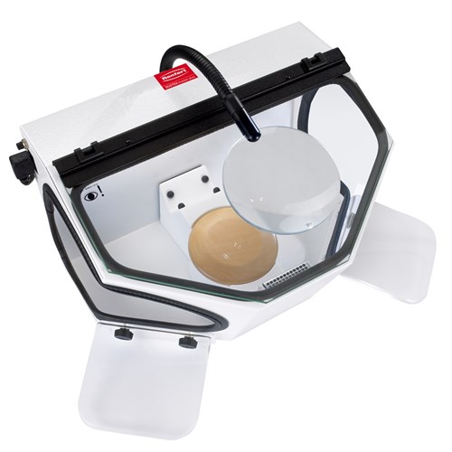 Renfert Magnifier with Holder for Grinding Box- Extractor Clamp