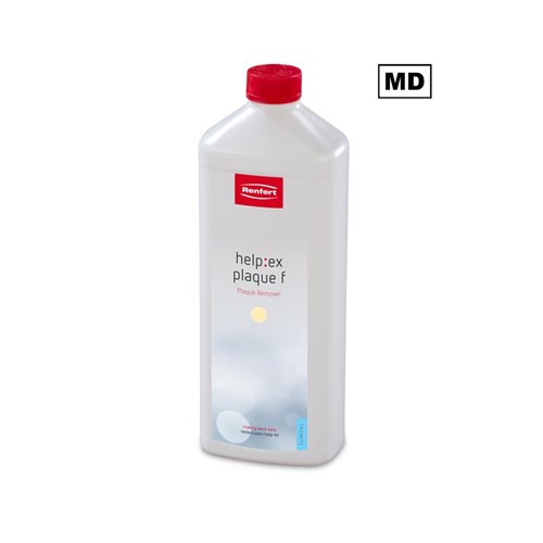 Renfert Help:Ex Plaque F - Plaque Remover for Sympro Denture Cleaning Unit, 1L Bottle, 4-Pack