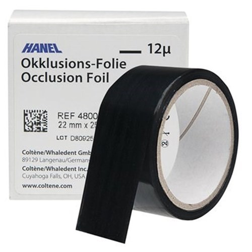 Roeko Hanel Occlusion Foil - Black - Single Sided - 22mmx25m - 12u Roll