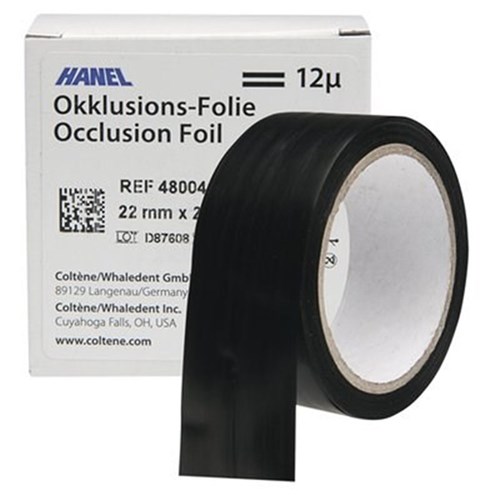 Roeko Hanel Occlusion Foil - Black - Double Sided - 22mmx25m - 12u Roll