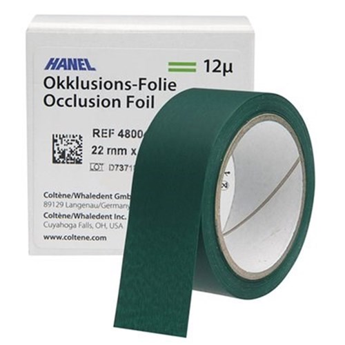 Roeko Hanel Occlusion Foil - Green - Double Sided - 22mmx25m - 12u Roll