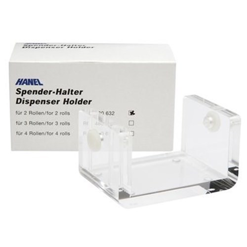Roeko Hanel Foil Dispenser Holder for 2 Rolls - Transparent