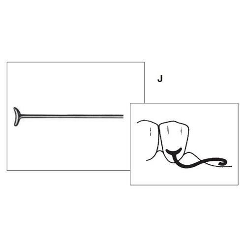 Scheu J Clasp - 1.1mm, 10-Pack